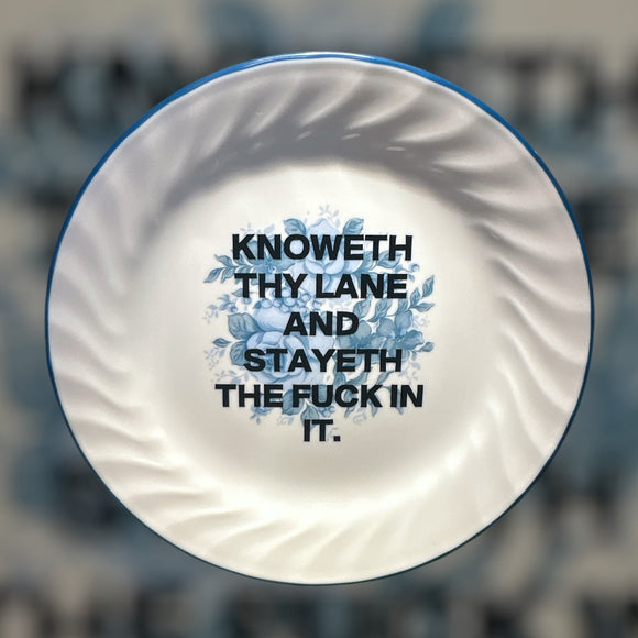 Knoweth Thy Lane