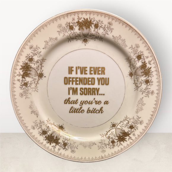 If I’ve Ever Offended You…