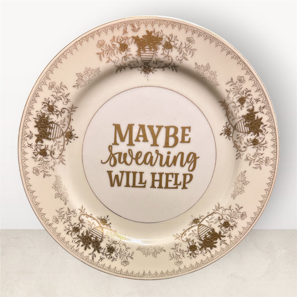 Maybe Swearing Will Help