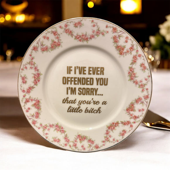 If I’ve Ever Offended You…