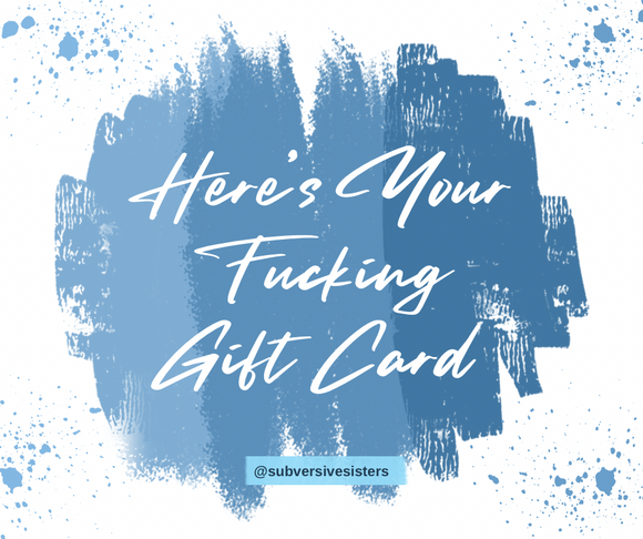 Fucking Gift Cards